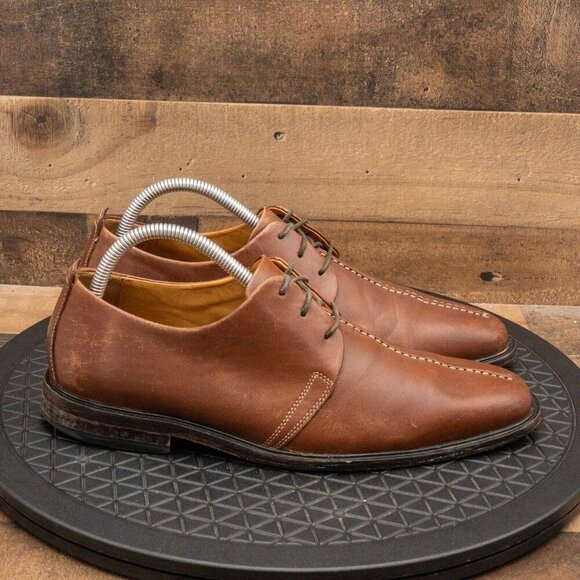 COLE HAAN AIR MENS DRESS SHOES SPLIT TOE BROWN LEATHER BUSINESS CASUAL SIZE 8M - Picture 9 of 9